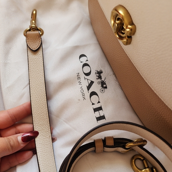 Coach Cassie Crossbody In Colorblock With Snakeskin Detail - Picture 3 of 16